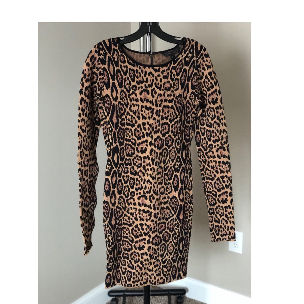 BCBG Max Azria SHEENA leopard dress